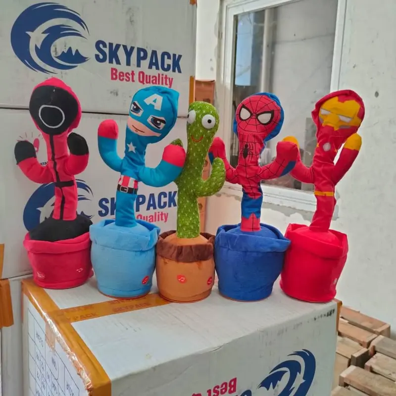 boneka kaktus goyang bisa bicara 0