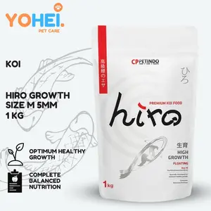 HIRO Premium KOI High Growth Size M 1kg Pelet KOI
