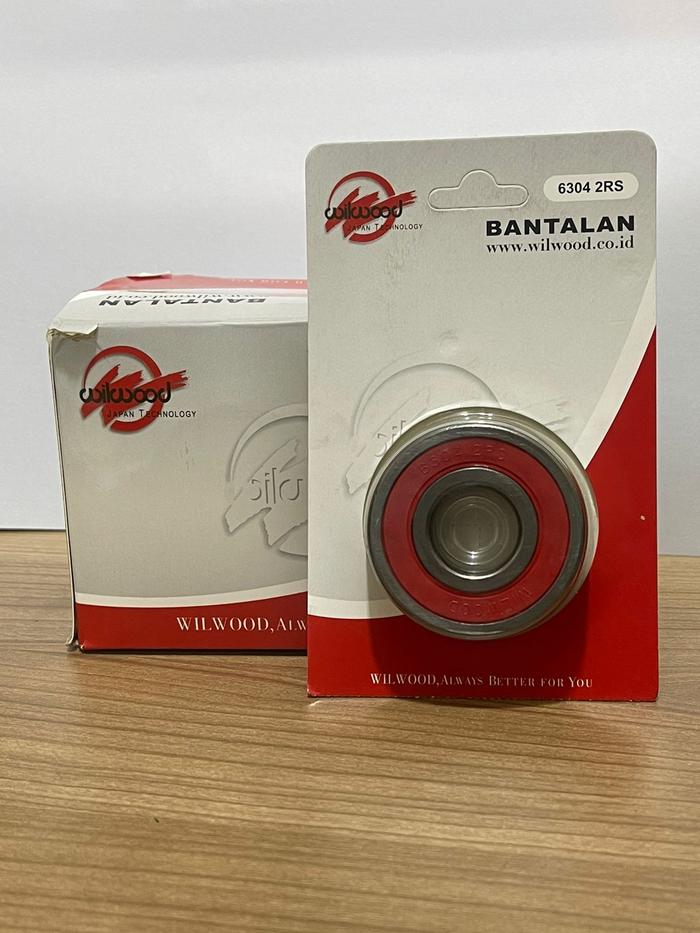 Gambar WILWOOD LAHER BEARING KRUK AS CRANKSHAFT BEARING 6304 2RS JUPITER VEGA R RX KING GRAND SUPRA X RXK WIIN C70 - 1PCS dari Lestari Motor 2 Kota Administrasi Jakarta Barat Tokopedia