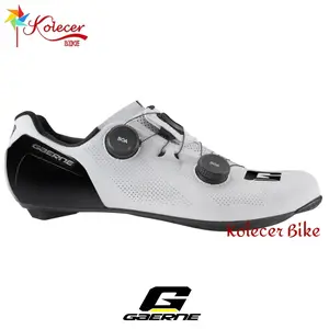 Gaerne Stilo Carbon Matt White Cycling Shoes Sepatu Sepeda Road