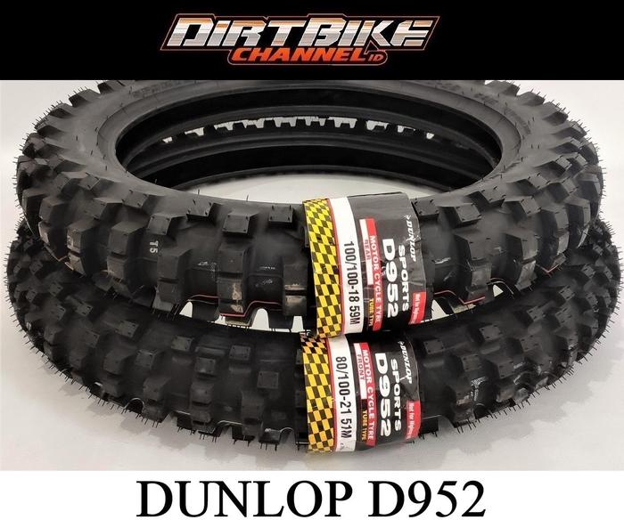 Jual Ban DUNLOP Depan Belakang D952 16 19 18 21 Cross Trail GTX Offroad ...