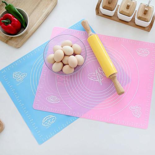 Gambar Silicone baking mat alas adonan roti silikon blue pink silmat 30 X 40 dari Kochindo Kota Tangerang Selatan Tokopedia