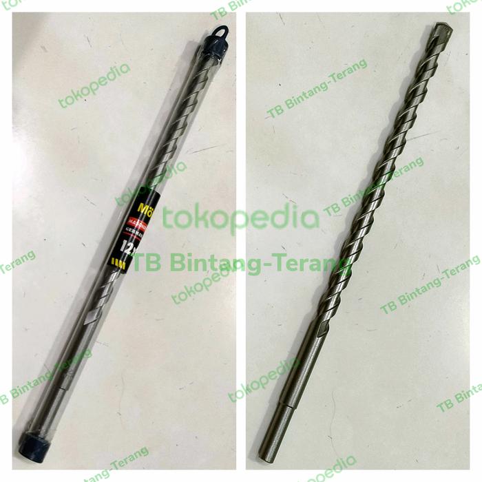 Gambar MATA BOR BETON PANJANG 12 MM / LONG MANSORY DRILL dari TB Bintang-Terang Kota Tangerang Tokopedia