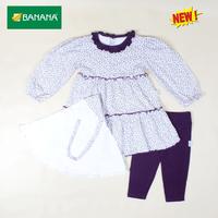 Gambar BANANA Setelan Baju Muslim Bayi Perempuan Tunik cerry + jilbab - S, Merah dari BANANA Official Store Kota Administrasi Jakarta Timur 2 Tokopedia