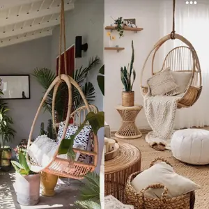 AYUNAN GANTUNG HANGING CHAIR ROTAN NATURAL