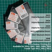 Gambar Shiny Extra Rubber 3mm 3 mm S623 S-623 S 623 ( Spare Part Printing Kit ) dari Nabangshop Bagusstamp Kota Administrasi Jakarta Pusat 3 Tokopedia
