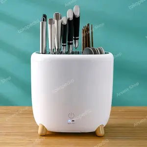 Rak Pisau Penyimpan Peralatan Dapur Sterilsasi UV Modern Rak Import