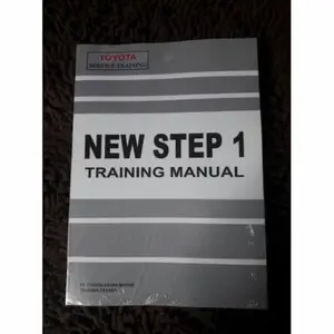 buku new step 1 training manual