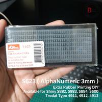 Gambar Shiny Extra Rubber 3mm 3 mm S623 S-623 S 623 ( Spare Part Printing Kit ) dari Nabangshop Bagusstamp Kota Administrasi Jakarta Pusat 1 Tokopedia