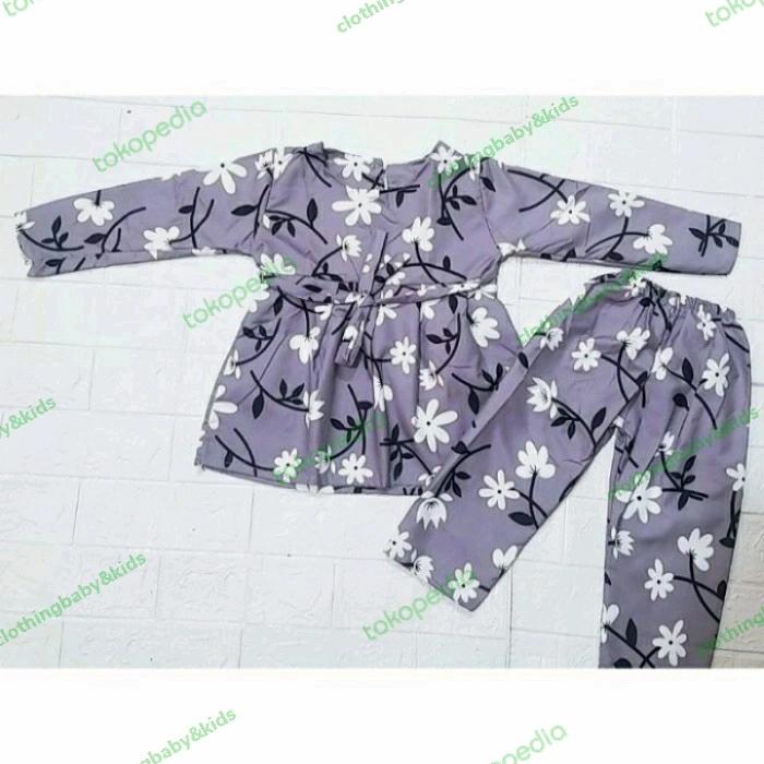 Gambar Setelan Piyama Anak Perempuan Untuk Usia 1-9 Tahun - RANDOM, M dari clothingbaby&amp;kids Kota Bekasi Tokopedia