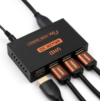 Gambar Splitter HDMI 1X4 4K X 2K UHD 1080P 3D 1 In 4 Out 1 To 4 splitter HDMI dari Seisdigital Shop Kab. Bekasi 1 Tokopedia