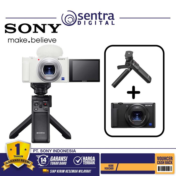 Gambar SONY ZV1 / ZV-1 black Kamera Digital Pocket Vlog Vlogger Garansi RESMI - Hitam dari Sentra Digital Kota Surabaya 5 Tokopedia