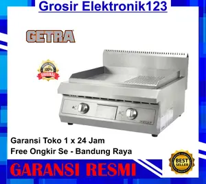 Panggangan Gas Getra ETGGR60H Half Grooved Griddle ET-GGR-60H