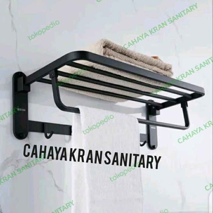 Gambar RAK HANDUK STENLIES STIL MURAH/RAK HANDUK LIPAT/RAK HANDUK NON LIPAT dari Hafidza Sanitary 88 Jakarta Barat Tokopedia