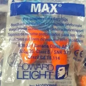 Honeywell Max Earplug Uncorded EarPlag Reusable Penyumbat TELINGA