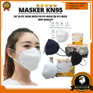 Masker KN95 KINGMASK 1 Box isi 20 Pcs Premium Mask RP
