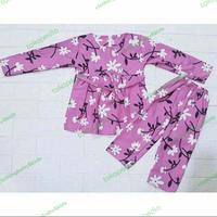Gambar Setelan Piyama Anak Perempuan Untuk Usia 1-9 Tahun - RANDOM, M dari clothingbaby&amp;kids Kota Bekasi 2 Tokopedia
