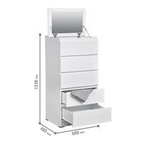 Gambar Mobeliving - Chest Drawer 5 - Laci 5 Susun Serbaguna - Rak 5 Laci - CSD5 dari Mobeliving Furniture Kab. Bogor 2 Tokopedia