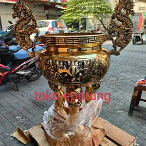 hiolo / hio lo - kuningan naga taiwan 24 inch - kaki padat