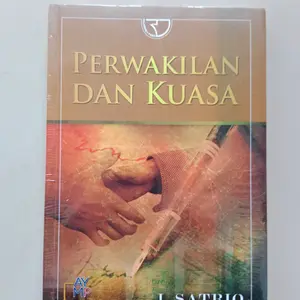 Buku Perwakilan Dan Kuasa By J Satrio