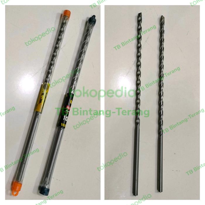 Gambar MATA BOR BETON TEMBOK PANJANG 10 MM / LONG MANSORY DRILL dari TB Bintang-Terang Kota Tangerang Tokopedia