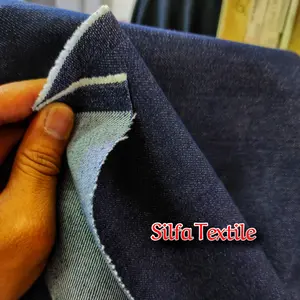 Kain Bahan Jeans Denim Stretch 14 oz (Belum Washed) / Bahan Denim Jeans (Harga 0,5 Meter)