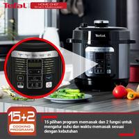Gambar Tefal Home Chef Smart CY601 - Pressure Cooker / Slow Cooker / Presto - Varian 1 dari Homeland Store Kota Administrasi Jakarta Pusat 3 Tokopedia