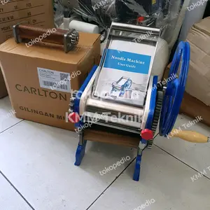 GILINGAN MIE MANUAL CARLTON MESIN CETAK NODDLE MAKER MJH-150-4DD