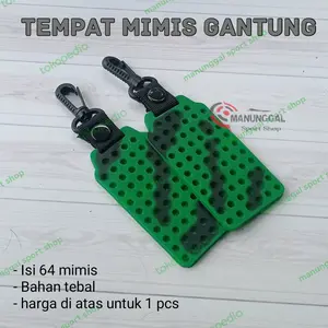 Tempat mimis tebal hitam model kait - Tempat - Tempat mimis
