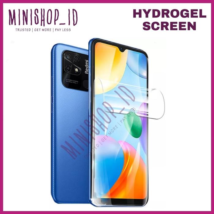 Gambar XIAOMI REDMI 10C HYDRO GEL SCREEN PROTECTOR GUARD FULL COVER dari MINISHOP OFFICIAL Kota Tangerang Tokopedia