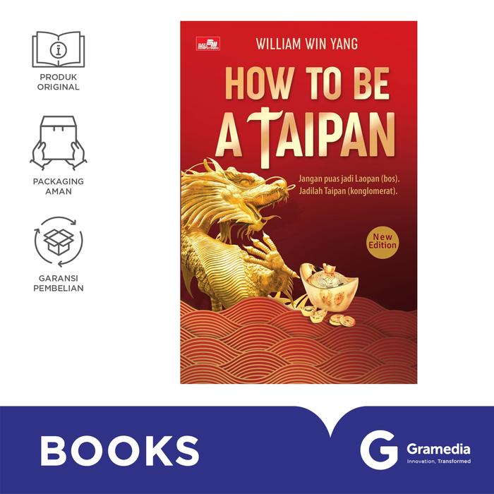 Gambar How to be a Taipan - New Edition dari Gramedia Kota Administrasi Jakarta Utara Tokopedia