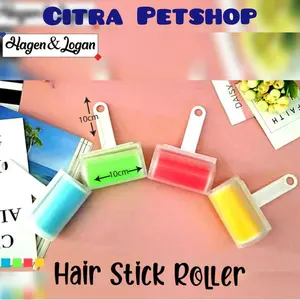 hair stick roller bulu hewan - roll bulu jelly - roller pembersih