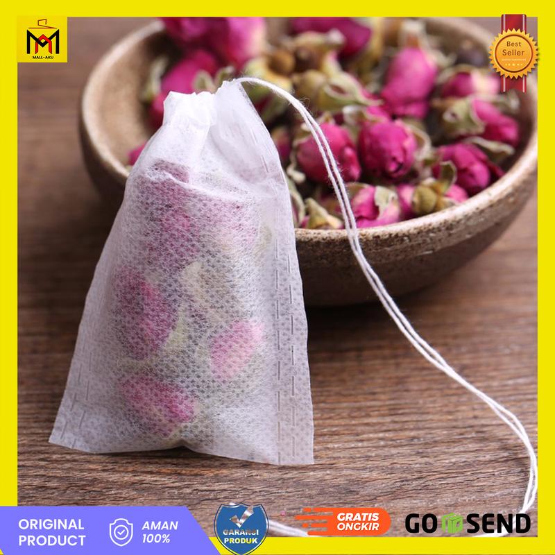 Kantong Teh Herbal Celup Kosong Chinese Tea Teabag 100 PCS 0