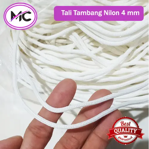 Tali Tambang Kecil Nilon Nylon 3mm 4mm 5mm Tampar Dadung Ikat Barang 2