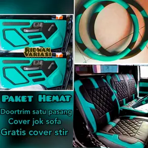 Satu Paket Doortrim+Cover Jok Free Cover Stir Pickup L300 Futura ss#36