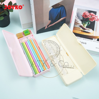 Gambar Kotak Tempat Pensil Alat Tulis Joyko PC-5011 Pencil Case Dua Sisi - Blue dari ATK & Co Kota Bandung 3 Tokopedia