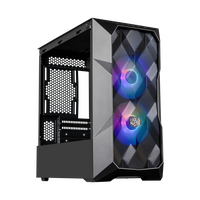 Gambar CASING COOLERMASTER MASTERBOX TD300 MESH - m-ATX Case Tempered Glass dari Techno Computer Bali Kota Denpasar 4 Tokopedia
