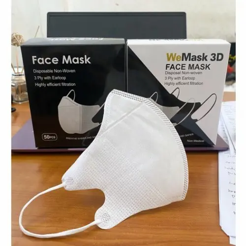 [KBM] Masker Duckbill 3 Ply 1 Box Isi 50 Pcs Earloop Disposable Face Mask 2