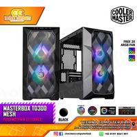 Gambar CASING COOLERMASTER MASTERBOX TD300 MESH - m-ATX Case Tempered Glass dari Techno Computer Bali Kota Denpasar 2 Tokopedia