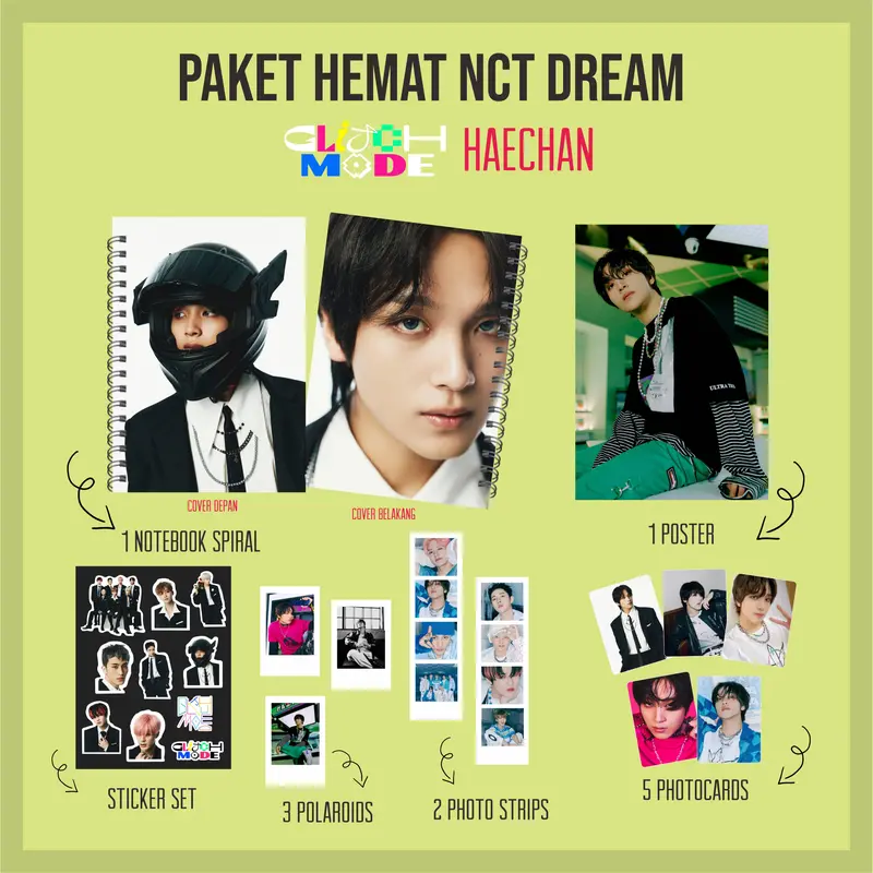 PAKET HEMAT NCT DREAM GLITCH MODE 3