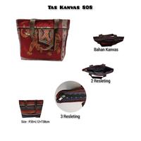 Gambar TAS THAILAND BANGKOK / TOTE BAG IMPORT KANVAS OWL GAJAH / TAS KULIAH dari arkbagstore Kota Bekasi 3 Tokopedia