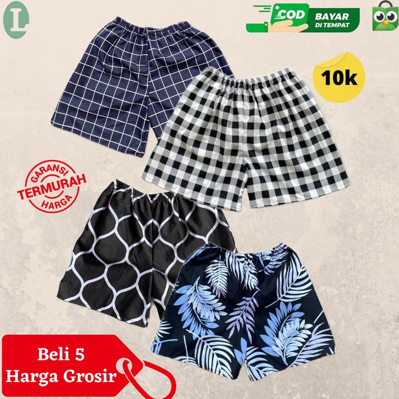 Celana Kolor Pria Pendek Santai Boxer Harga Termurah 1