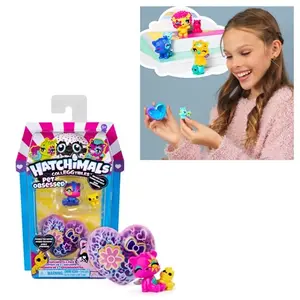 HATCHIMALS COLLEGGTIBLES PET OBSESSED HATCHIPETS 2 PACKS CASE ORIGINAL