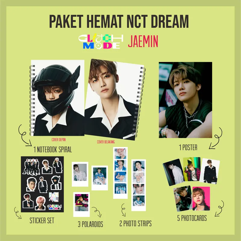 PAKET HEMAT NCT DREAM GLITCH MODE 4