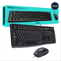 Gambar Logitech MK120 USB Wired Combo Keyboard Mouse Bundle dari btgcom Kota Denpasar 2 Tokopedia