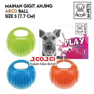 Arco Ball Dog Toy S Bola M-Pets - Mainan Anjing