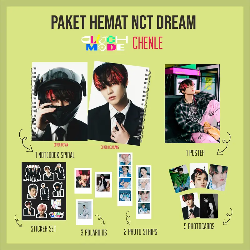 PAKET HEMAT NCT DREAM GLITCH MODE 1