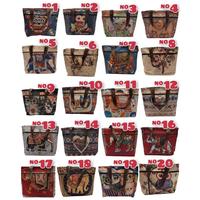 Gambar TAS THAILAND BANGKOK / TOTE BAG IMPORT KANVAS OWL GAJAH / TAS KULIAH dari arkbagstore Kota Bekasi 2 Tokopedia
