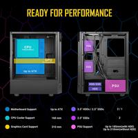 Gambar Antec NX260 - ARGB Tempered Glass Mid-Tower ATX Gaming Case dari Duta Mandiri Infokom Kota Administrasi Jakarta Pusat 3 Tokopedia