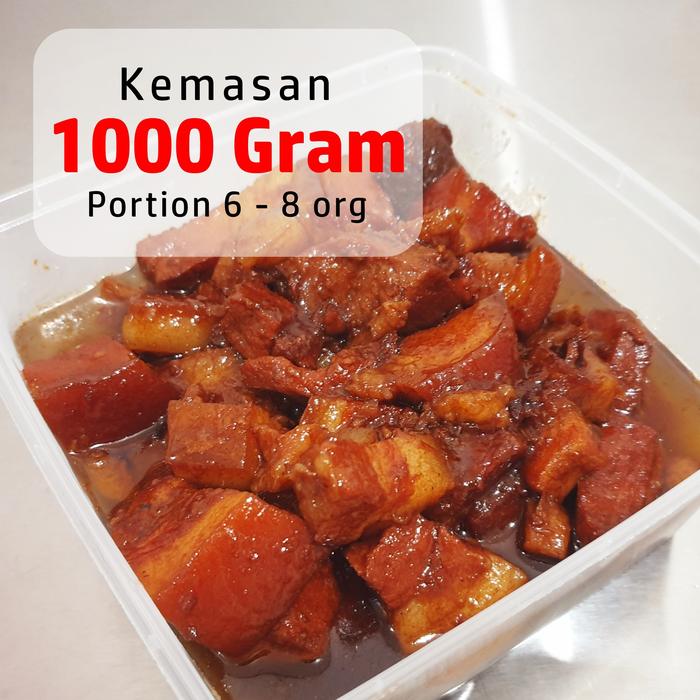 Gambar Nyamnyam Kitchen - Babi Kecap Belitung (Kuliner Babi kemasan 1 KG) dari NyamnyamKitchen_NEW Kota Administrasi Jakarta Barat Tokopedia